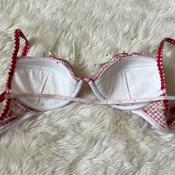 Intimissimi Gingham Butterfly Bra - Picture 10 of 12